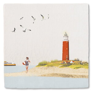 Storytiles Decorative Tile Back On Texel  Small