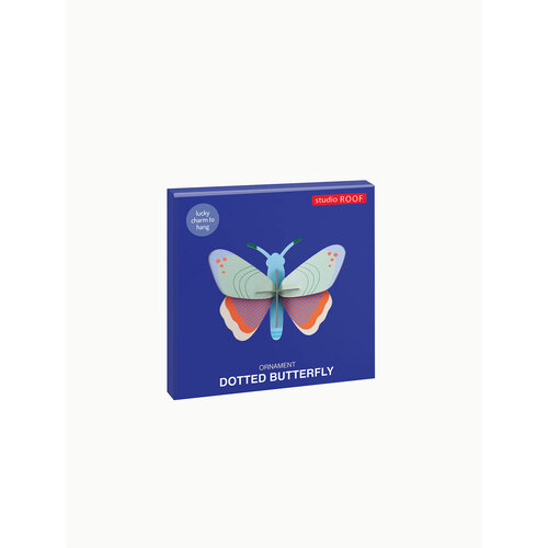Studio Roof 3D Ornament Dotted butterfly