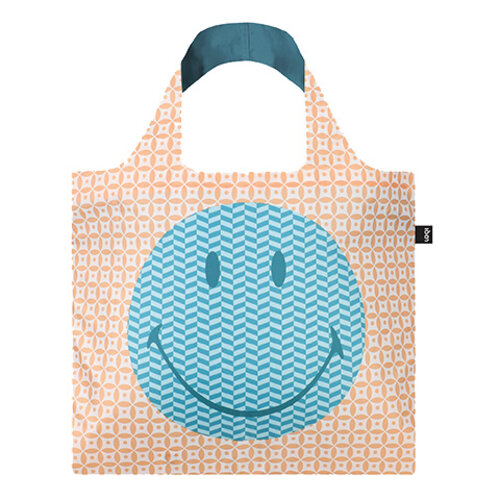 LOQI Foldable Shopper Smiley