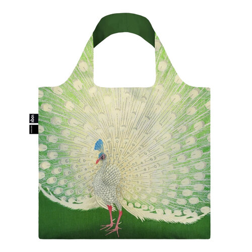LOQI Shopper Ohara Koson Peacock recycled bag