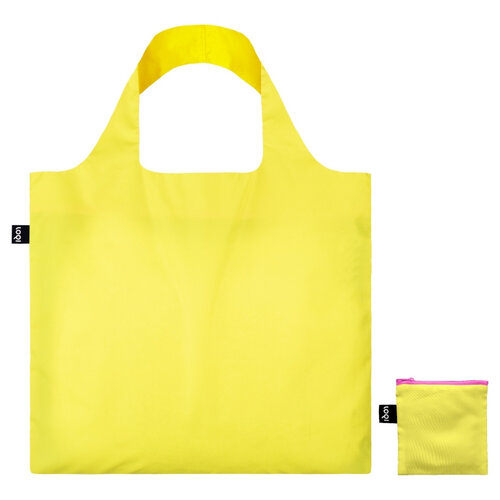 LOQI Shopper Neon Yellow Gerecycled