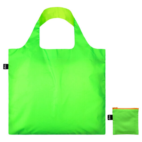 LOQI Shopper Neon Green Recycelt