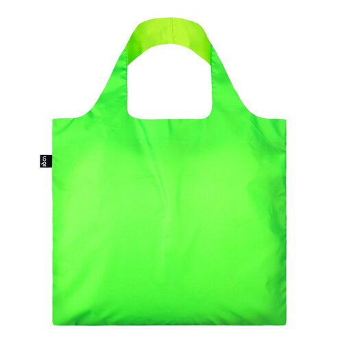 LOQI Neongroene Gerecyclede Shopper