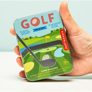 Kikkerland Golf Spel in een blikje