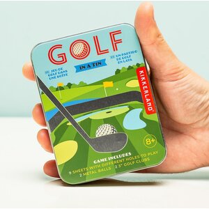 Kikkerland Golfspiel in einer Dose