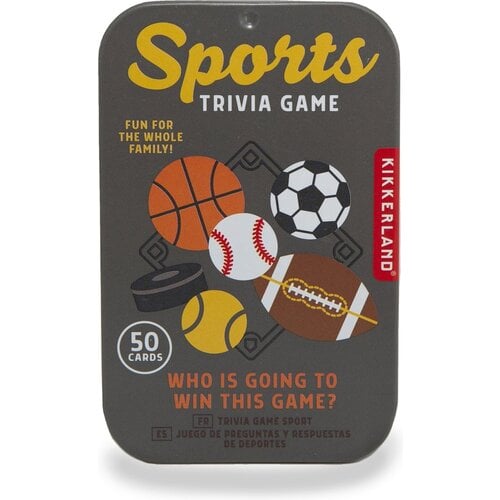 Kikkerland Trivia Spiel Sport