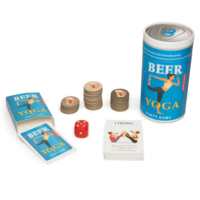 Bier Yoga Party Spiel