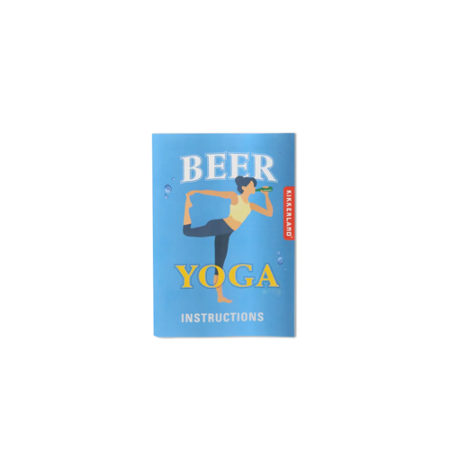 Kikkerland Beer Yoga Party game 2 to six players