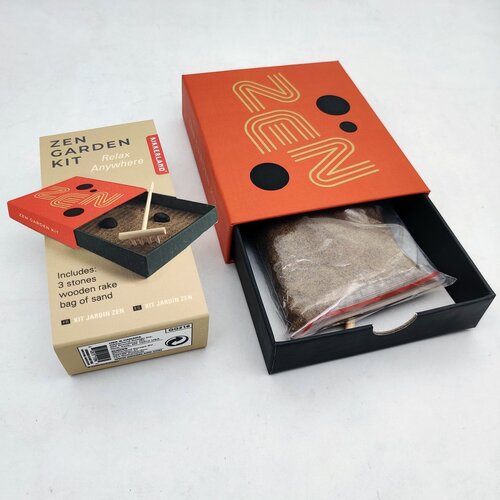 Kikkerland Zen Garden Kit Unwind with your own Zen garden