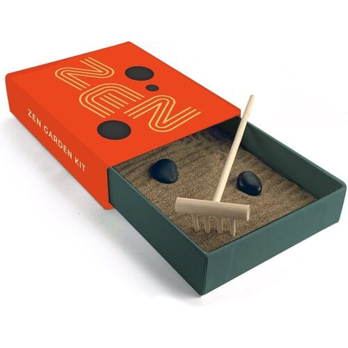 Kikkerland Zen Garden Kit Unwind with your own Zen garden