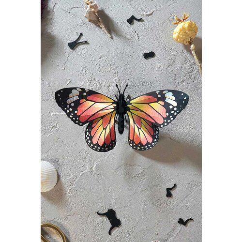Assembli  Papieren monarchvlinder insect 3D