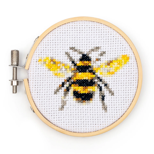 Kikkerland Mini Embroidery Kit Bee