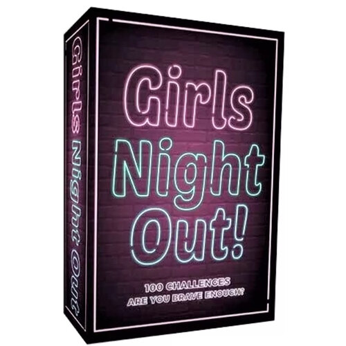 Gift Republic Girls Night OutTrivia 100 uitdagingen ben jij dapper genoeg?