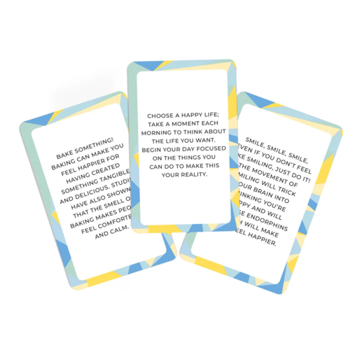 Gift Republic Be Happy Cards 100 Activities and Quotes you live Joyfully