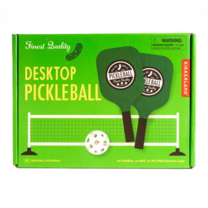 Kikkerland Desktop Pickleball  Bureau