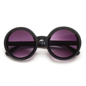 Okkia Sunglasses Round Glasses Black