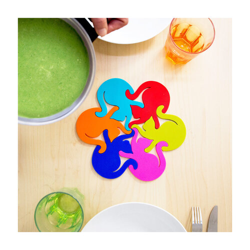 Pylones Coasters Entre Chats Multi Colour