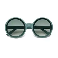 Sonnenbrille Runde Gläser Green Sage