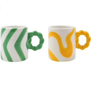 Que Rico Espresso Cups Rosario Set of 2