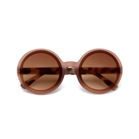 Sunglasses Round Glasses Pink Havanna