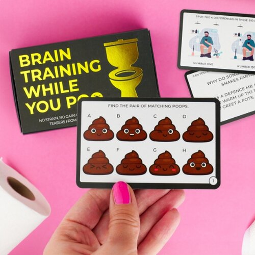 Gift Republic  Brain Training While You Poo