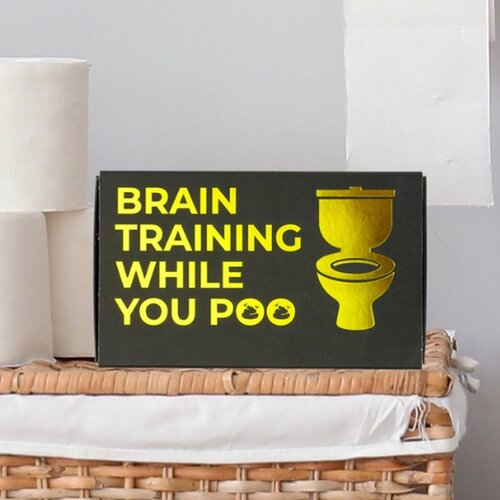 Gift Republic Brain Training While You Poo