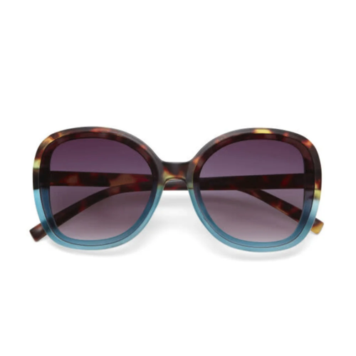 Okkia Sonnenbrille Butterfly Havana Blue