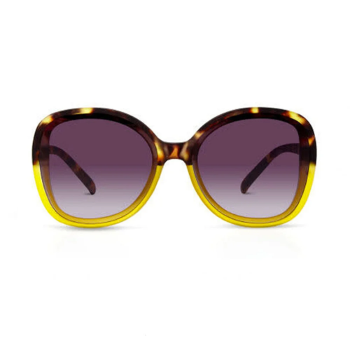 Okkia Sunglasses Butterfly Havana Yellow
