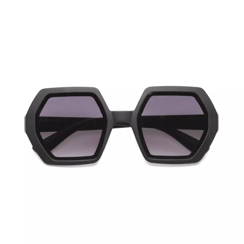 Okkia Sunglasses Hexagon  Black