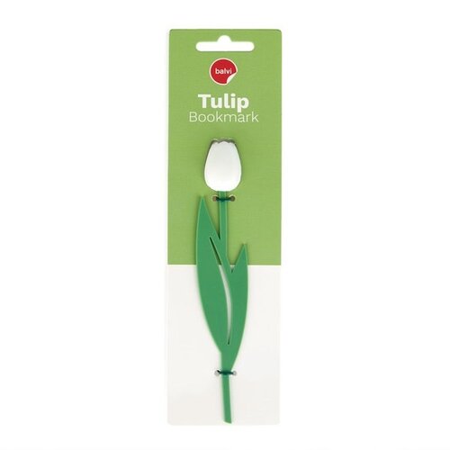 Balvi Bookmark Tulip White