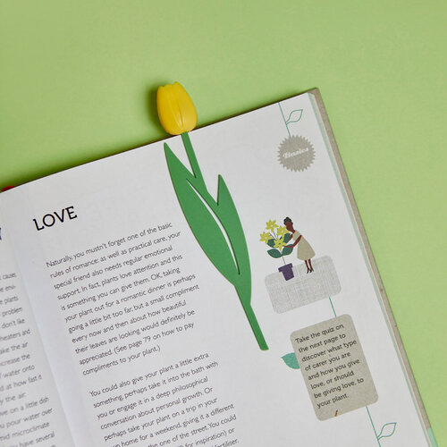 Balvi Bookmark Tulip Yellow