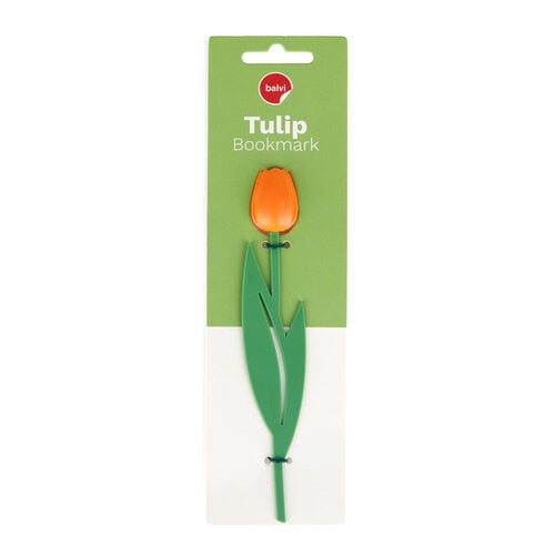 Balvi Lesezeichen Tulpe Orangefarben