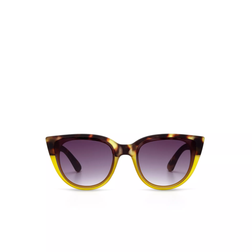 Okkia  Sonnenbrille Big Cat Silvia Havanna Yellow