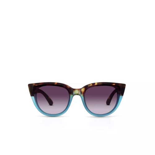 Okkia  Sunglasses Big Cat Silvia Havana Blue