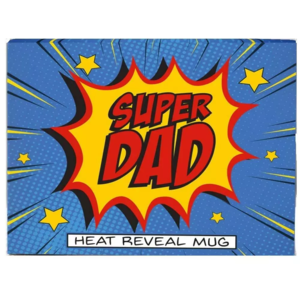 Gift Republic Super Daddy Heat Reveal Mug