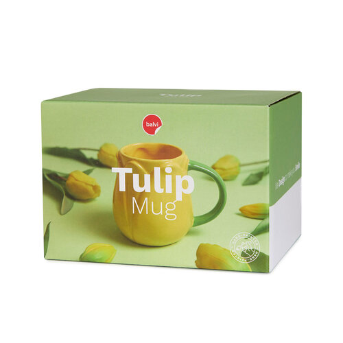 Balvi Mok Tulp Geel 400ml