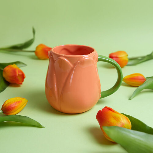 Balvi Mug Tulip Orange 400ml