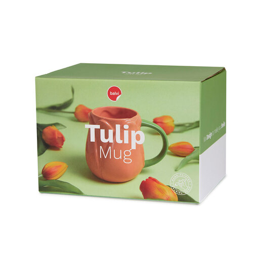 Balvi Tasse Tulpe orangefarben 400ml