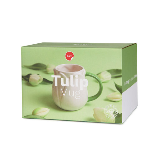 Balvi Mok Tulp Wit 400ml