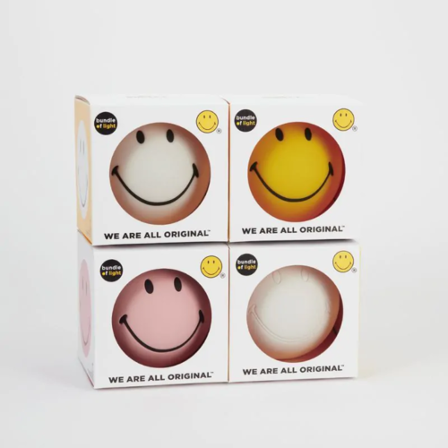 Mr Maria Smiley LED-Lampe Rosa Nachtlicht