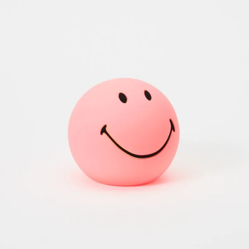 Mr Maria Smiley Led Lampje Roze Nachtlampje