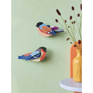 Studio Roof Garden Bird Finches Wall Art