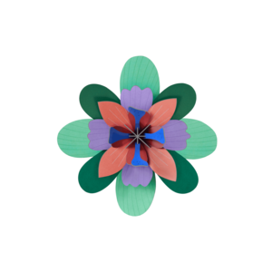 Studio Roof Blumen Pistazien Sorbet