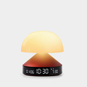 Lexon Mina Sunrise Wecker dunkelrot