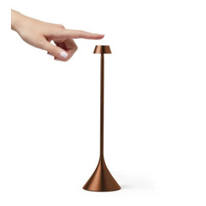 Lexon Steli Shade Rechargeable table lamp bronze