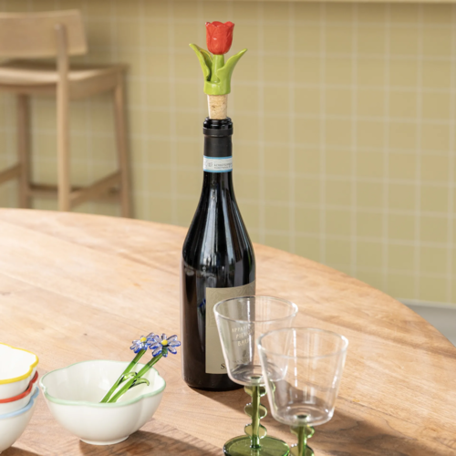 Klevering Wijnstopper rood tulp