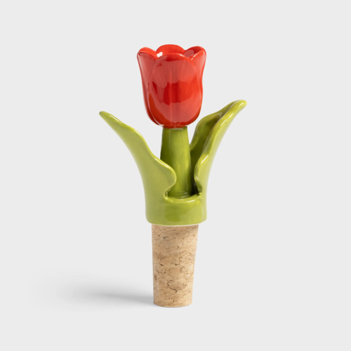 Klevering Weinstopper rote Tulpe Klevering Weinstopper rote Tulpe