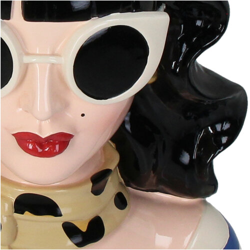 Vase ladies fashion black hair Kersten