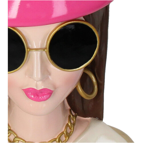 Vaas dames mode roze baret Kersten