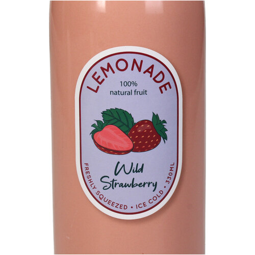 Vase erdbeere Limonadenflasche Kersten
